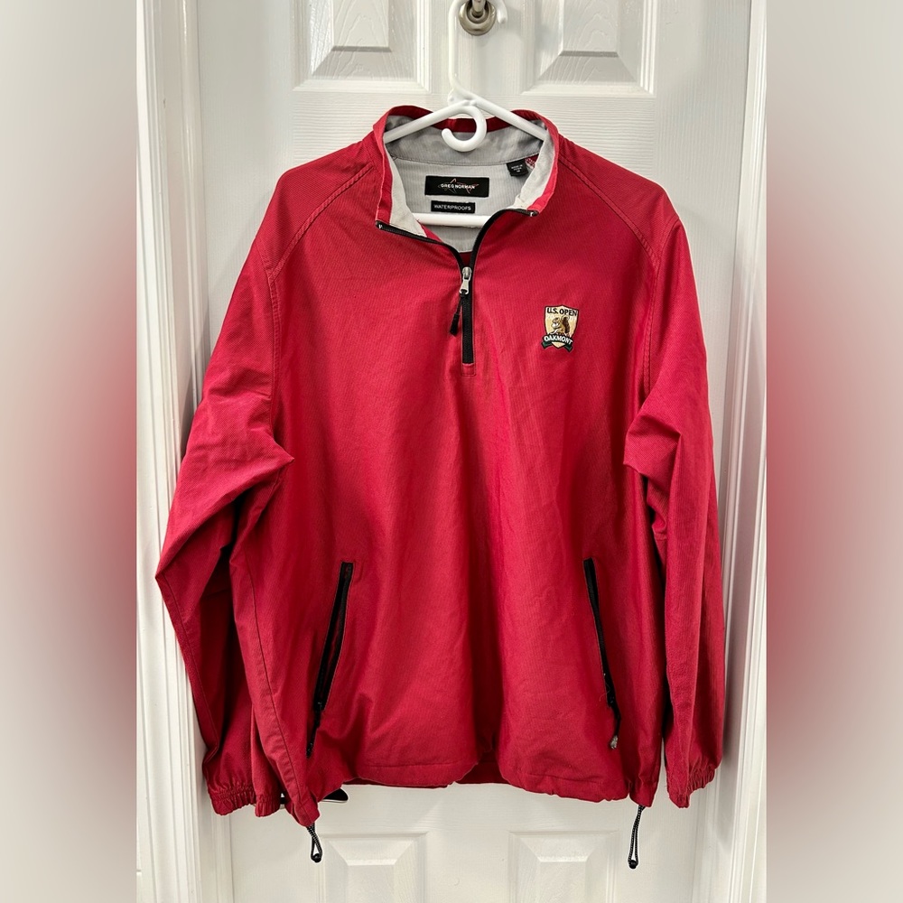 Play Dry Men’s Medium Waterproofs 2007 US Open Golf 1/4 zip pullover